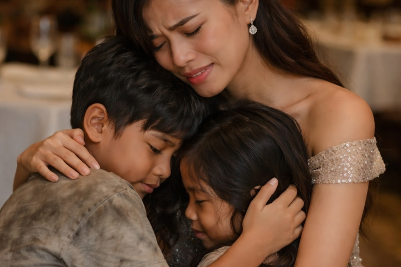 ลูกแฝดขอทานสองคนเดินเข้าไปหามหาเศรษฐีเพื่อขอเศษอาหาร — เขาทรุดเข่าลงและปล่อยโฮทันทีเมื่อได้เห็นใบหน้าของพวกเขา… ช่างเหมือนกับลูก ๆ ของเขาที่หายตัวไปเมื่อสิบปีก่อนอย่างไม่น่าเชื่อ